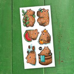 PICO TATOO - LES PAISIBLES CAPYBARAS